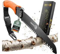 Lime à main pour le bushcraft - 210 mm - Acier au carbone SK5 - Papier abrasif pour les activités de plein air