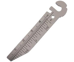 Lime avec règle et tournevis pour multitools Roxon