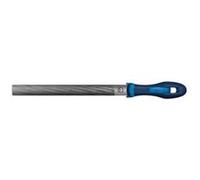 PFERD Lime d'atelier demi-ronde DIN 7261 E 250 mm section 25 x 7 mm coupe 3 ergonomique