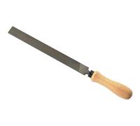 Lime d'atelier plate à main manche bois Mob - Batarde - Longueur 250 mm