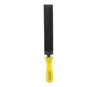 Lime de scie à main en forme de diamant pour aiguiser et redresser avec poignée en caoutchouc souple pour ébavurer les formes 150 mm ou 200 mm acier (6 pouces)