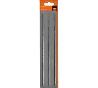 Bahco Lime ronde pour chaîne de tronçonneuse 168-6-3.2-3P – 3,2 mm x 150 mm – Pack 3