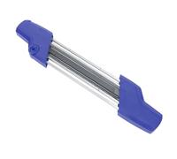 Lime de tronçonneuse Lime d'affûteuse de tronçonneuse 2 en 1 portable de 5 2 mm pour STIHL 5605750 4303 3/8 po P et 0 325 (bleu)