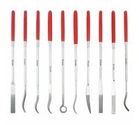 Lime électrique - YATO - YT-6145 - Set de 10 aiguilles - Diamant - Filaire