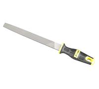 Lime en acier au carbone T12 8 pouces, coupe moyenne, dureté HRC 65, pour limer le métal doux, aluminium, étain, cuivre, plastique dur, bois dur, poignée de massage confortable