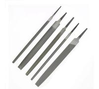 Lime Metal Limes en acier de 6 pouces 150 mm | Lime plate carrée triangulaire ronde demi-ronde, 5 styles, limes en alliage(Square file)