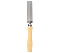Lime Metal Manche en bois de lime rhombique diamant | Outil de jardinage for le travail du bois, meulage du verre et du métal(125mm)