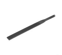 Lime Pneumatique Plate en Acier Roulement 3x110mm(5x125mm Flat File) | Acier roulement pour robuste, motif grossier 3x110mm, pour idéal ébavurage verre, métal, usage professionnel