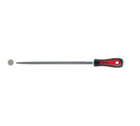 Lime pour métaux tendres ronde 914 à manche bi-matière - mi-douce - 8x200 mm MOB