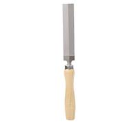 Lime rhombique diamantée, outil de travail du bois et de jardin, matériau diamanté haute dureté avec manche en bois, traitement électrolytique pour une longue durée de vie, (4 pouces (100 mm))