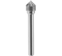 Lime rotative Hm conique 90 degres cruciforme 16x8 mm tige 6