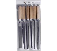 Limes à aiguille - BERNSTEIN - 5-240 - Lot de 6 pièces - Étui en bois - 100 mm