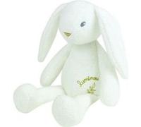 LIMINOU Peluche lumineuse lapin +/- 30 cm Blanc G