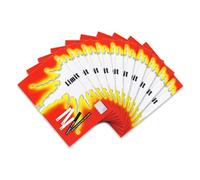 Limit Lot de 10 cahiers d'école A4 16 feuilles linéature 28 à carreaux avec bordure Rouge