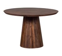 LIMIT - Table de repas ronde en bois D130 Marron