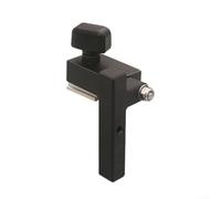 Limiteur coulissant en T en alliage d'aluminium, pour table de toupie de travail du bois, butée de rail à onglet avec poignée rapide, pour fentes standard de 19 mm, bloc de limitation de précision
