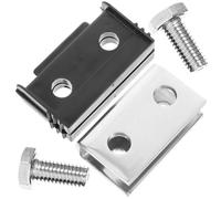 Limiteur de Fenêtre Coulissante en Acier Inoxydable, Sécurité sans | Ventilation Contrôlée, Usage Intérieur Discret, Plastique Renforcé, Adapté aux Baies et Portes Vitrées