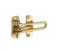 Limiteur de porte pour porte d'entrée, butée, 105 mm, doré, sécurité, protection, installation facile, résistant, accessoire pour porte, maison, sécurité, THIRARD