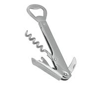 Couteau de sommelier 5 en 1, en inox, argent