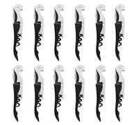Limonadier Professionnel, Tire Bouchon, 3 en 1 Tire Bouchon Sommelier, Couteaux de Sommelier en Acier Inoxydable avec Décapsuleur et Coupe-Capsule, Qualité Hôtel et Restaurant (12pcs)