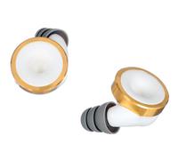 Limousine Earplugs Limousine Earplugs Knops Gold White