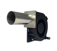 Limtula 12032 Ventilateur de soufflage d ' air 12 V pour barbecue fumoir | Ventilateur soufflant d ' air robuste pour allumages et cheminées charbon de bois de à haute température