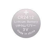 Limtula Fiabilité 3 V CR2412 Piles bouton au lithium Design pour une alimentation efficace automobile Batterie bouton Batterie