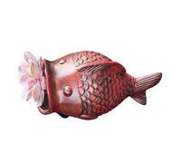 Limtula Jardinière créative en forme de poisson à fixation murale, facile à nettoyer, modèle miniature pour les personnes occupées, décoration murale décorative
