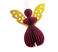 Limtula Ornement de Papier nid d ' Abeille de décoration de, A | avec fermeture magnétique à cordon supérieur pour les présentoirs d ' arbres d ' entrée
