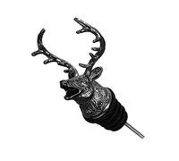 Limtula Tête de cerf, Bouche de vin, Guide de vin, Bouchon de Bouteille, Outil de Barman, verseur pour vins Blancs et Rouges, Whisky, verseur aérateur