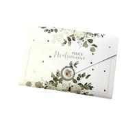 LINA OFFICINE GRAFICHE CREATIVE Carte de vœux mariage porte-argent, enveloppe intérieure pour cadeau marié incluse - avec étiquette fermée enveloppe, 11 x 16 cm 96-269