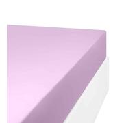 Linandelle - Drap Housse en mélange 57 Fils AISANCE - Lilas - 110x190