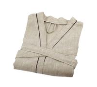 LINANDELLE Peignoir mixte 100% lin naturel Allure