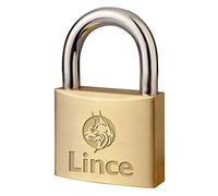 LINCE Cadenas à clé traditionnel laiton 300-35mm