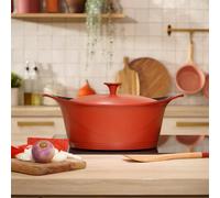 L'Incroyable Cocotte Cookut Revêtement céramique Rouge passion Corps seul 33 cm