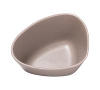 LIND DNA Bol Curve Stoneware M 20x22 cm Warm Grey