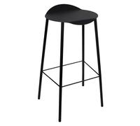 LIND DNA Chaise de bar Flamingo Hippo Black-anthracite
