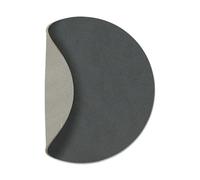 LIND DNA Dessous de verre Cloud recto-verso circle 1 pièce gris anthracite-gris clair