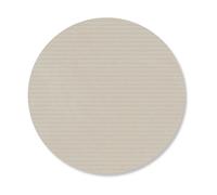 LIND DNA Dessous de verre en velours côtelé Oyster white. circle