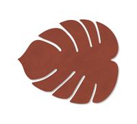 LIND DNA Dessous de verre Monstera Leaf Nupo Sienna