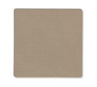 LIND DNA Sous-verre Corduroy square Clay Brown