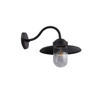 Lindby Applique Exterieur Bilma à intensité variable (Moderne) en Marron Aluminium (1 lampe,à E27), Murale Luminaire Lampe Jardin Eclairage