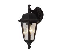 Lindby Applique Exterieur Lamina à intensité variable (Antique, Classic) en Marron Aluminium (1 lampe,à E27) Murale Luminaire Lampe Jardin Eclairage