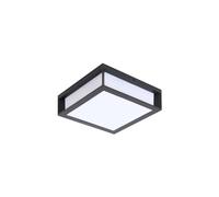 Lindby Applique Exterieur Sivana à intensité variable (Moderne) en Noir (à 2 lampes, E27) Murale Luminaire Lampe Jardin Eclairage