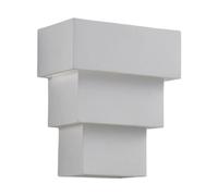 Lindby Applique Murale Antonella à intensité variable (Moderne) en Blanc Plâtre/Terre Cuite e. a. pour Salon & Salle manger (1 lampe,à G9), Lampe Eclairage Luminaire Mural