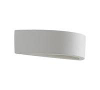 Lindby Applique Murale Konstantin à intensité variable (Moderne) en Blanc Plâtre/Terre Cuite e. a. pour Salon & Salle manger (1 lampe,à E14), Lampe Eclairage Luminaire Mural