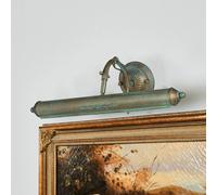 Lindby applique pour tableau Kalea, 46 cm, à 2 lampes, vert-span, E14 Kalea Lindby, dimmable, bronze, Salon / Salle à manger, Métal, Antique, Applique Murale