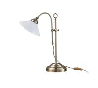 Lindby Lampe à poser Otis (Antique, Classic) en Métal e. a. pour Couloir (1 lampe,à E14)