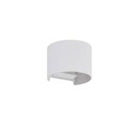 Lindby LED Applique Exterieur Nivar (Moderne) en Blanc Métal (1 lampe,à), Murale Luminaire Lampe Jardin Eclairage d’exterieur