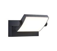 Applique mural extérieur LED Sherin Lindby, noir, Aluminium, Moderne, Applique Exterieur LED